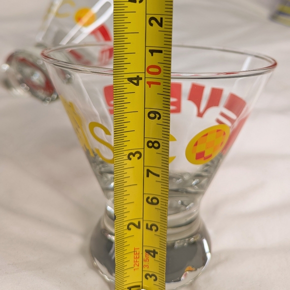 Martini glasses - pair of disco fever martini glasses - Picture 6 of 6